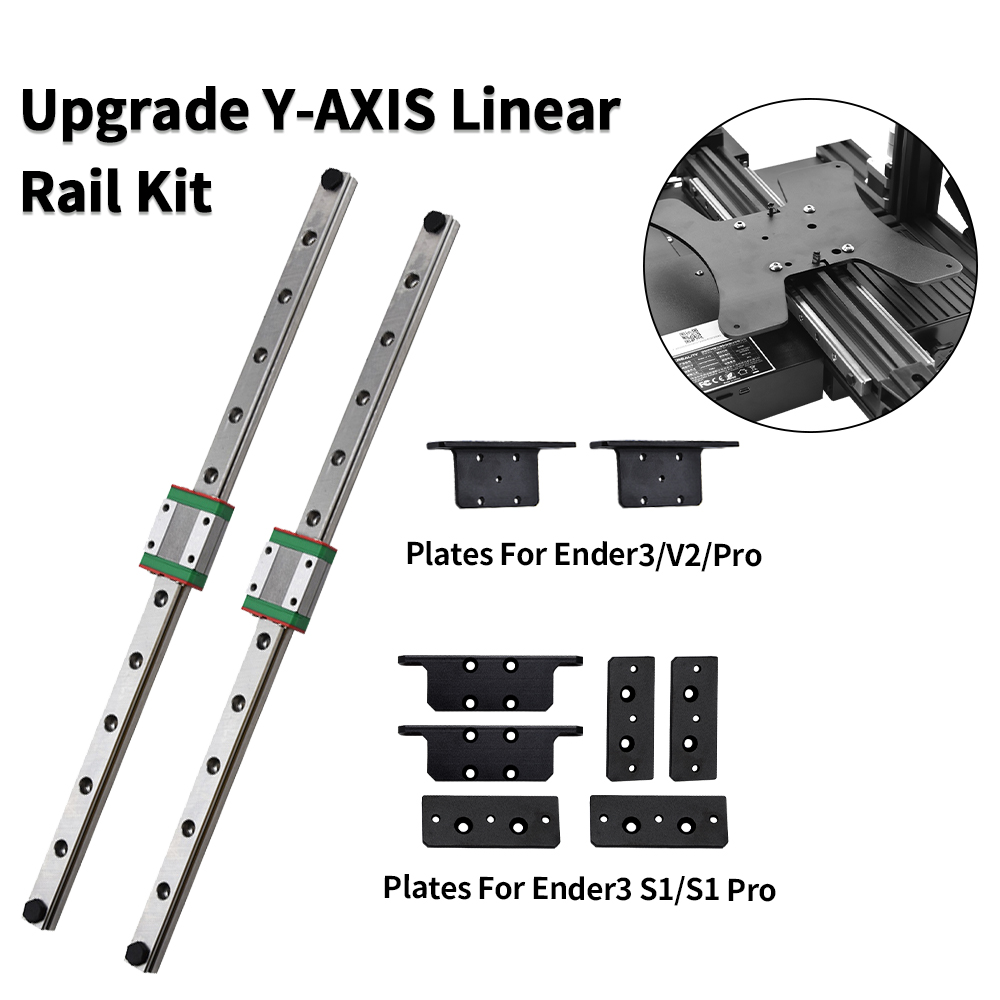 Linear Rail Mgn12H Set - Ender 3/Pro/S1/Ender 3 V2 3Dプリンター アップグレード