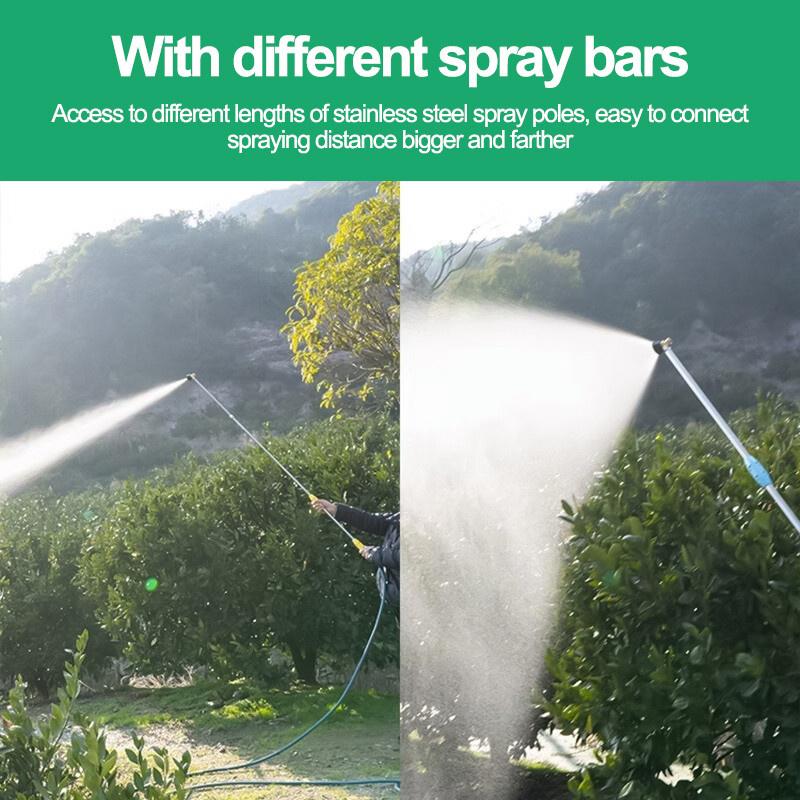 Nozzle Brass - 新しい調整可能な真鍮製農業用スプレーノズル。庭の水やりや作物への散布に最適な微粒子噴霧。