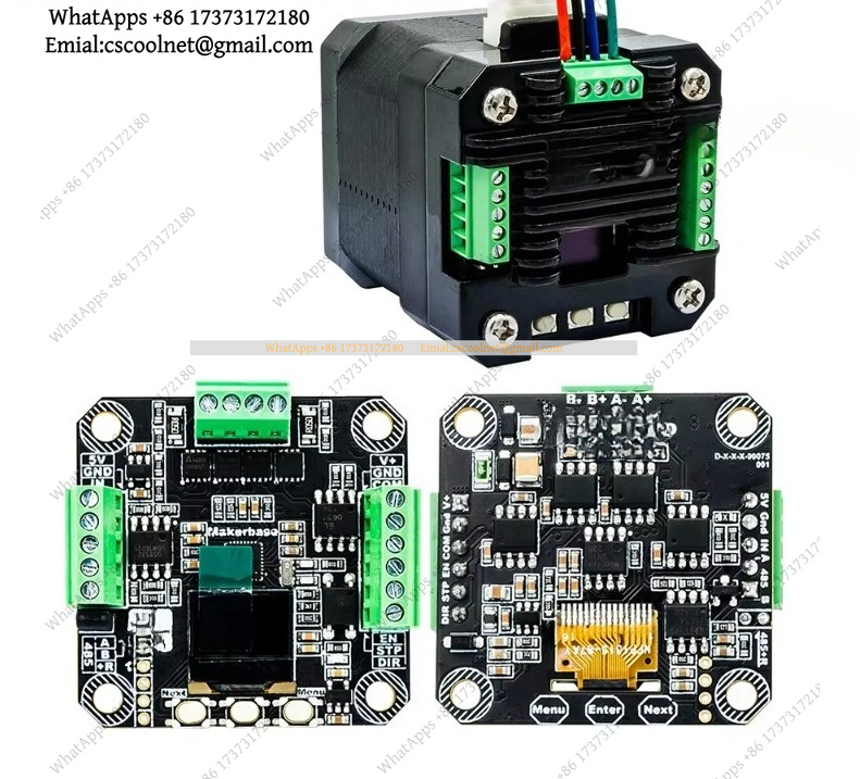 Closed Loop Stepper Motor Nema 17 - JS03 MKS SERVO42D NEMA17 クローズドループステッピングモーター、FOC制御、静音ドライバー、CNC 3Dプリンター用部品