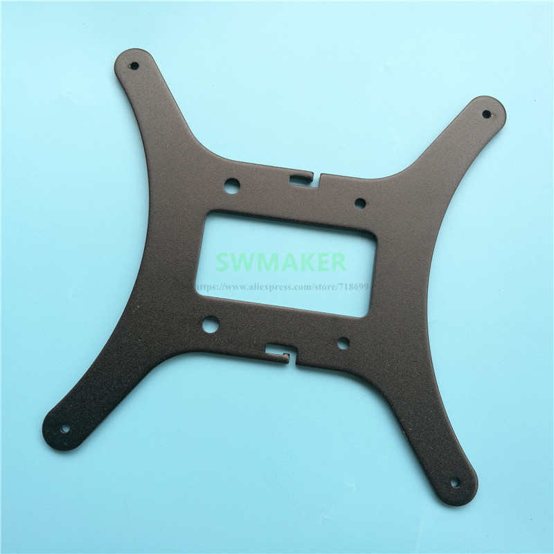 Carriage Bed - Creality Ender-3、Ender-3S、Ender-3 Pro 3Dプリンター用、新型ブラックEnder-3ホットベッドYキャリッジプレート、2040アルミニウムプロファイル