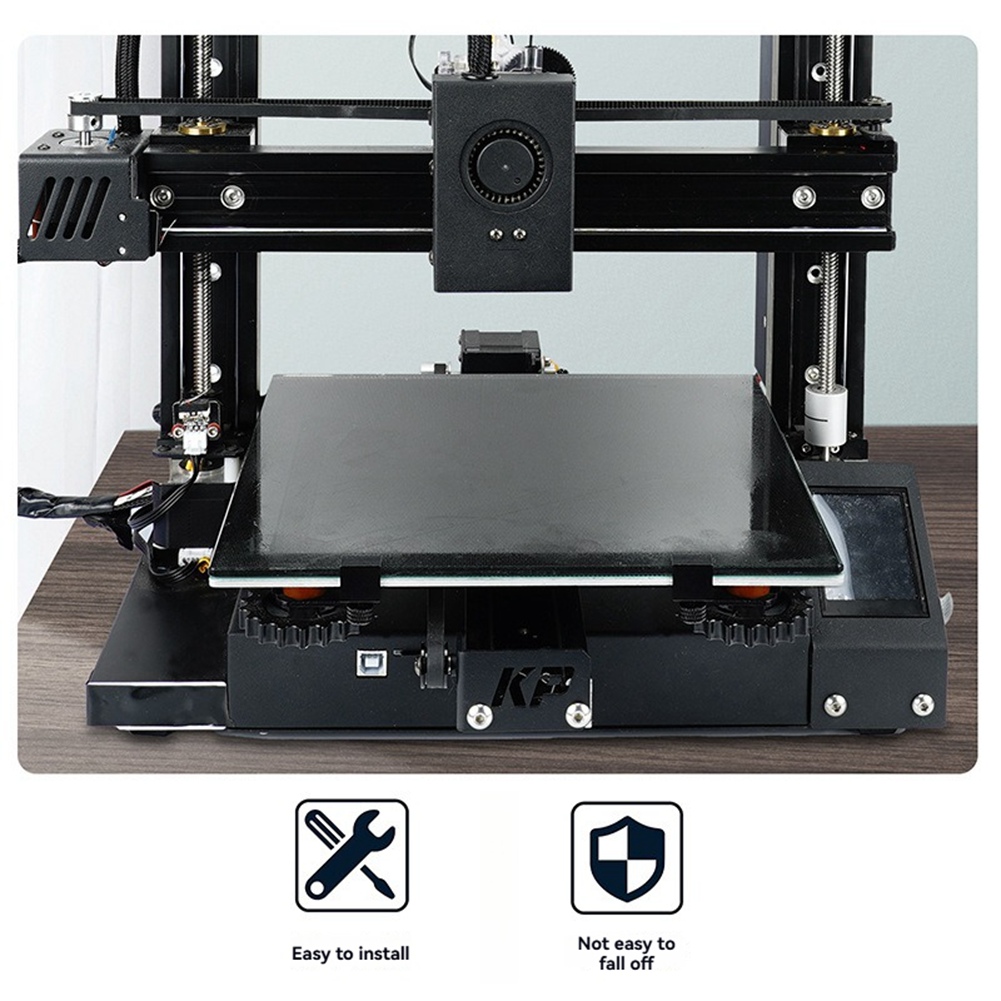 3D Printer Bed - ABAN 8 個 3D プリンターパーツプラットフォーム加熱調整可能なベッドクリップ 3