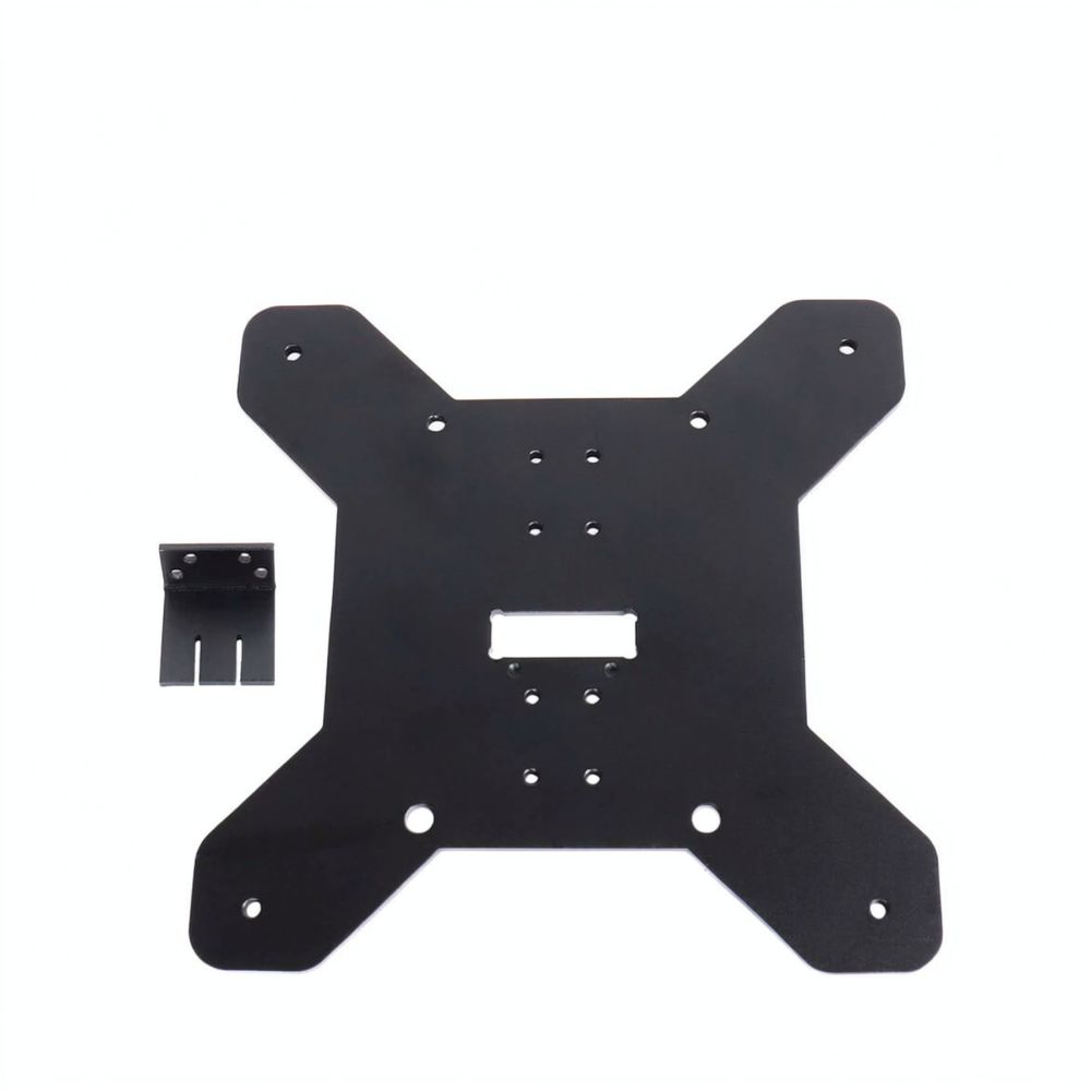 3D Printer Bed - Kingroon KP3S Pro用、Y軸サポートアップグレード、CNC加工アルミニウム製ベッドプラットフォームブラケット、高精度3Dプリンター用ツール