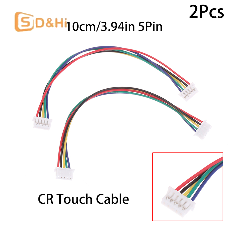 Cr Touch - 2個入り 3Dプリンター部品 CR Touchクローンケーブル 5ピン 10cm