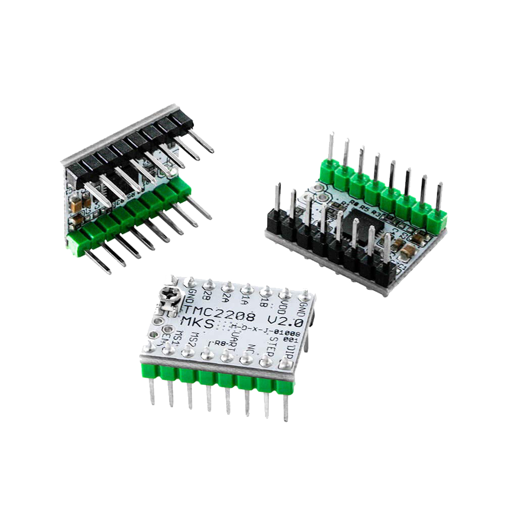 Mks Sgen - メガセール：3Dプリンター用2208 TMC2208ステッピングモータードライバーV2.0、5個入り。StepStick Ultra Silentモデル。MKS SGen L