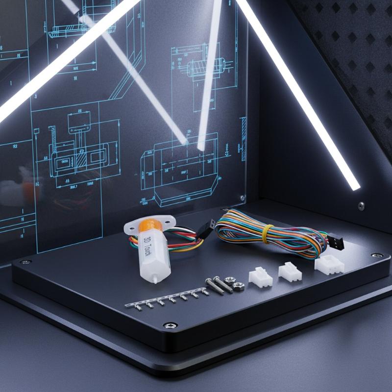 Cr Touch - 3D プリンタ部品 3D タッチ自動ベッドレベリングセンサーホットベッド補償センサー Ender 3