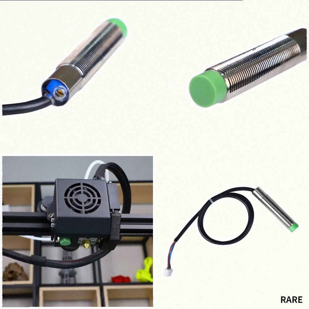 3D Printer Bed - Anet ET4 自動ベッドレベリングセンサー 6-36V。ET4+、ET4 Pro、ET5、ET5X、ET5 Proに対応。3Dプリンター用交換部品。