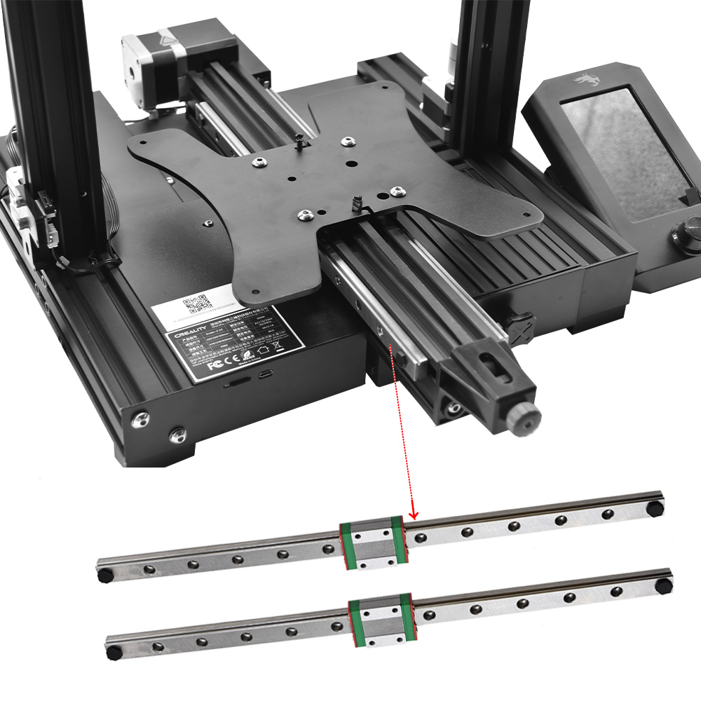 Ender 3/V2/Pro 3Dプリンター Y軸リニアレー - Linear Rail Mgn12H Set のレビューと価格