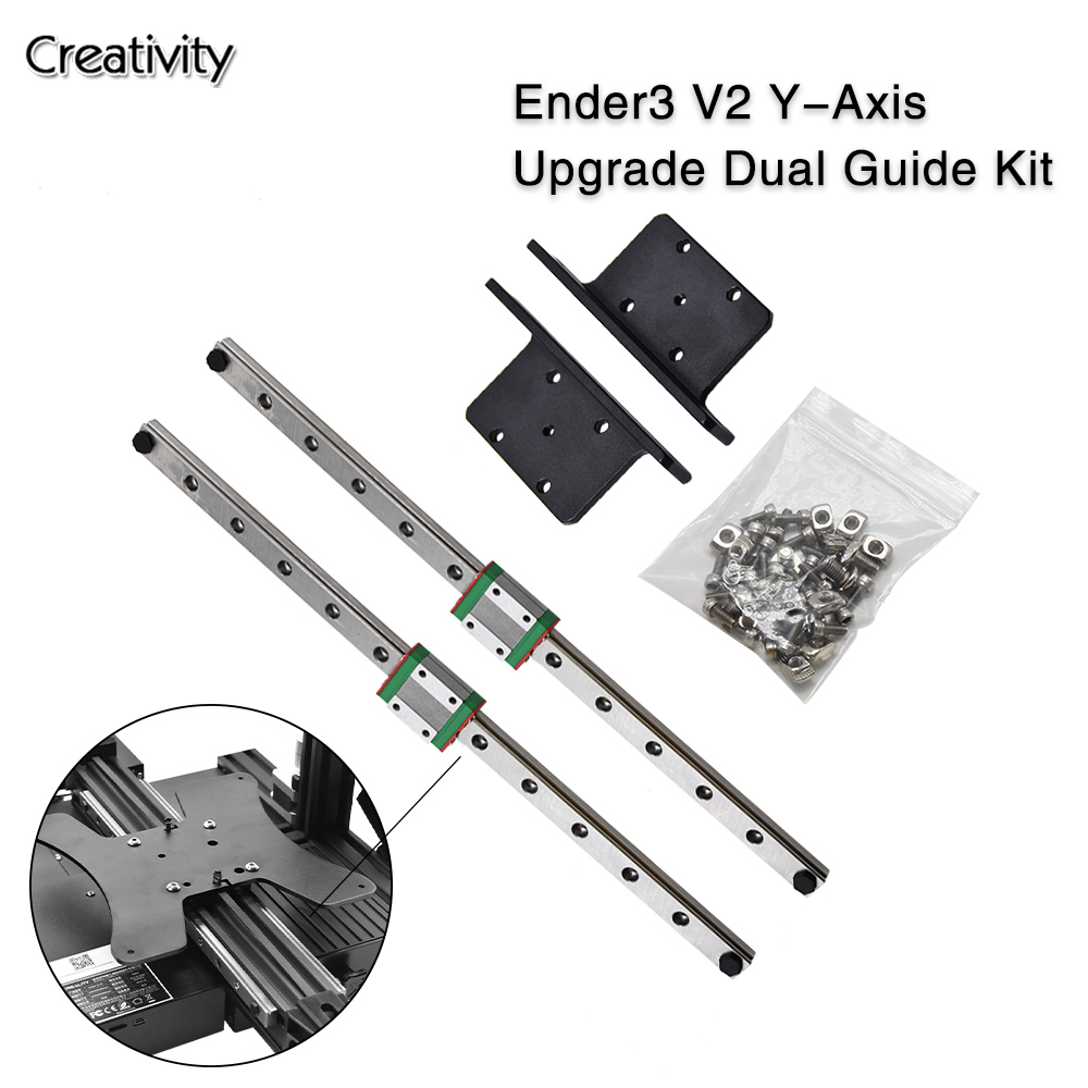 Ender 3/Pro/S1/Ender 3 V2 3Dプリ - Linear Rail Mgn12H Set のレビューと価格