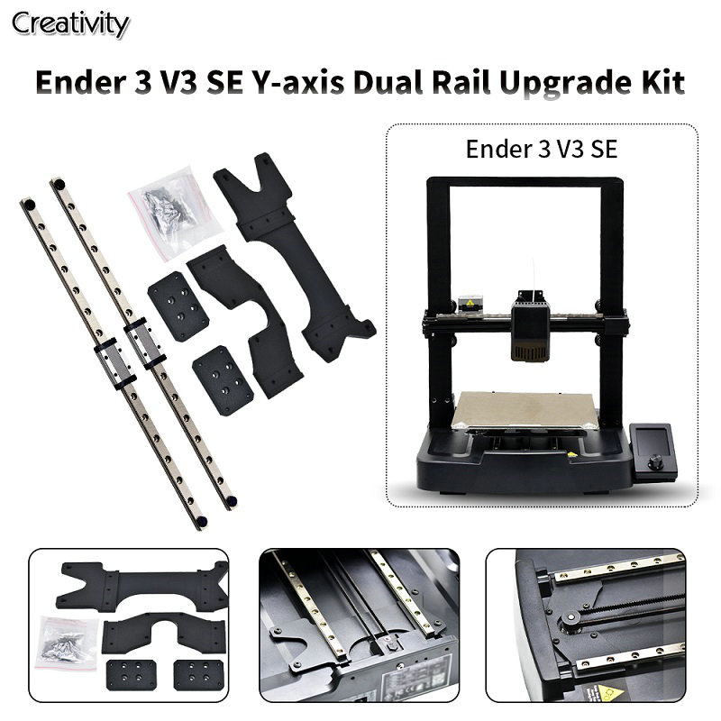 デュアルY軸レールアップグレードキット,Ender 3,v3 - Linear Rail Mgn12H Set のレビューと価格
