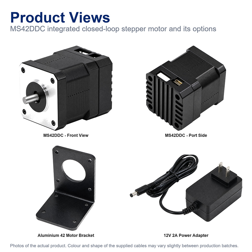 MS42DDC NEMA 17 統合型クローズドループステッ - Closed Loop Stepper Motor Nema 17 のレビューと価格