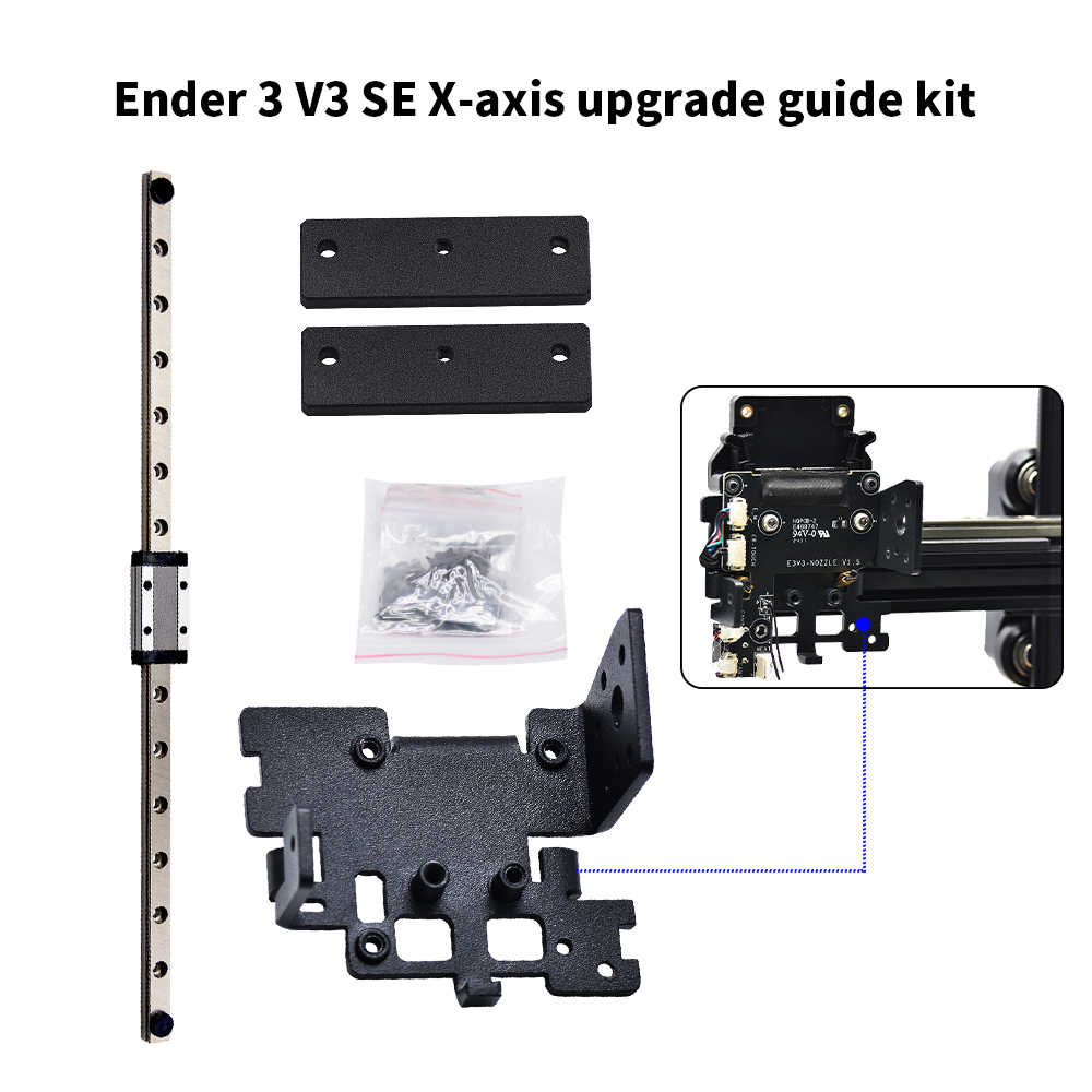 Ender-3 V3 SE Y軸デュアルリニアガイドキット  - Linear Rail Mgn12H Set のレビューと価格