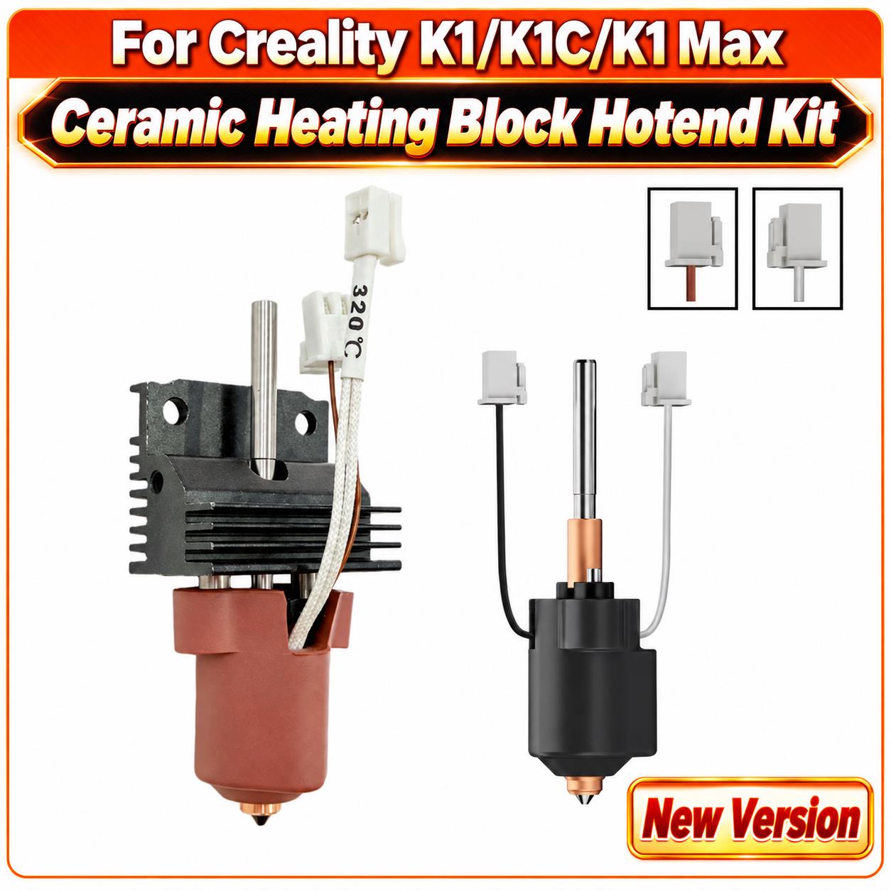 Creality K1C、K1 Max、K1 SE High - High Flow Ceramic Hotend のレビューと価格