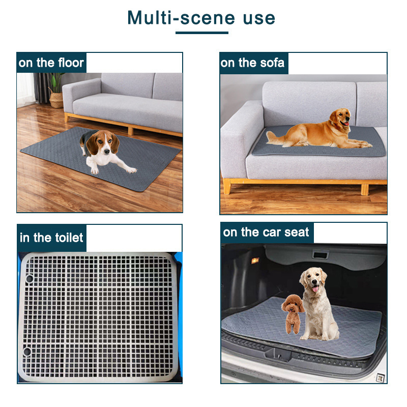 再利用可能な犬用おしっこパッドブランケット、吸水性のあるおむ - Carriage Bed のレビューと価格