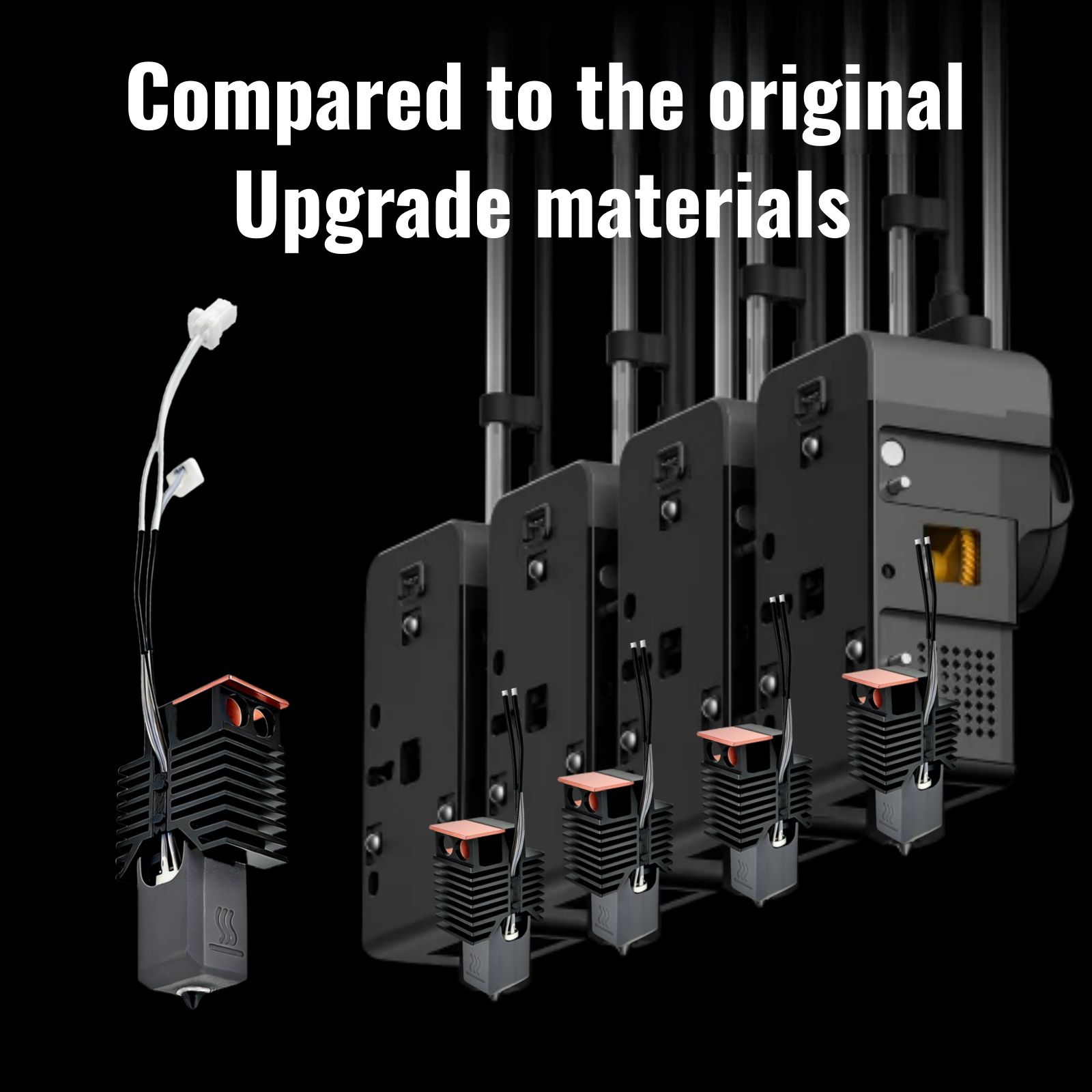 Snapmaker U1用 高流量ホットエンド 24V 48 - High Flow Ceramic Hotend のレビューと価格