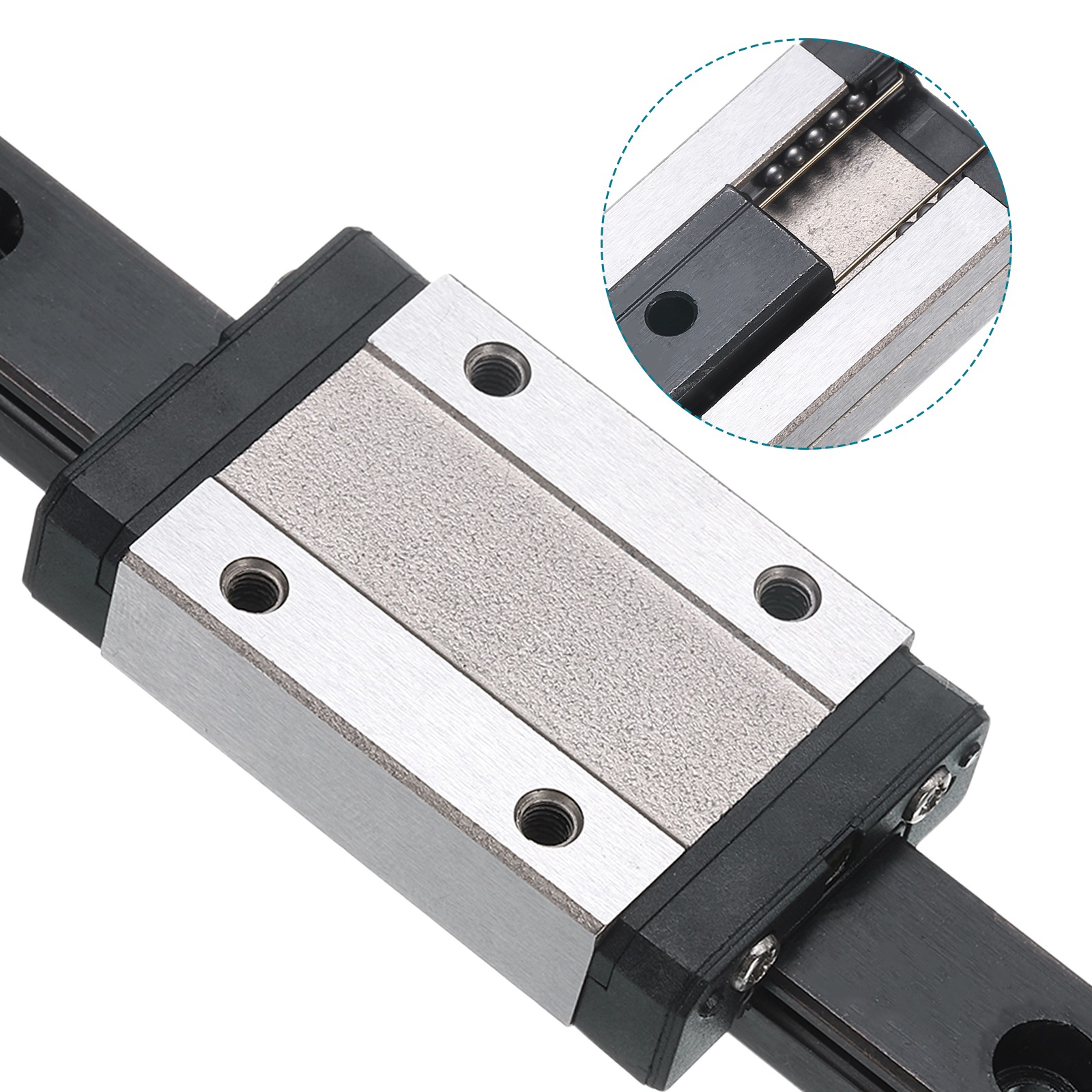1 個 15mm MGN15 黒色リン酸塩処理防錆ミニチュア - Linear Rail Mgn12H Set のレビューと価格