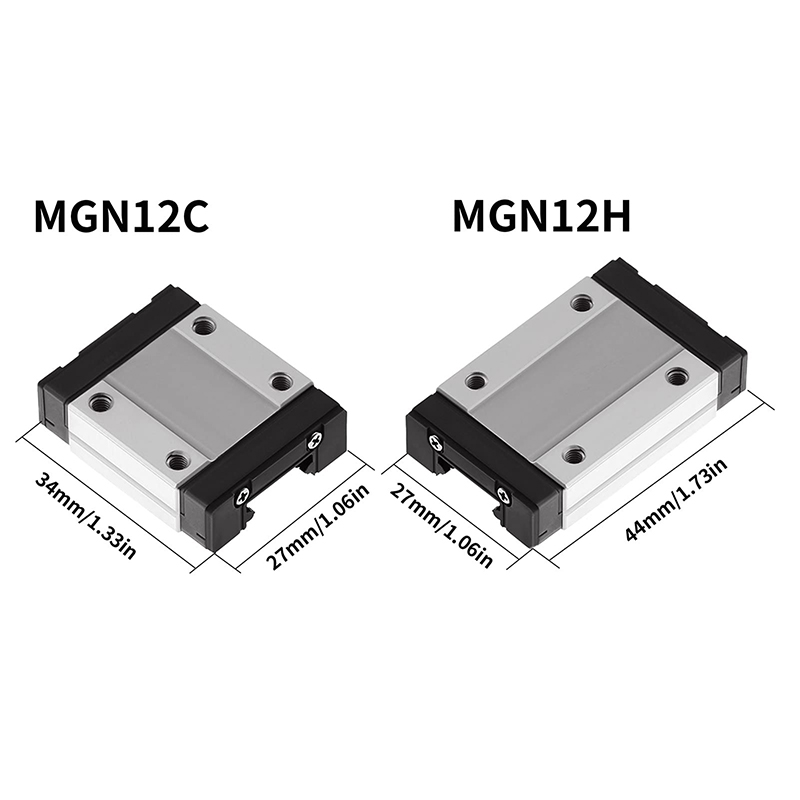 MGN7 MGN12 MGN15 MGN9 lから100-8 - Linear Rail Mgn12H Set のレビューと価格