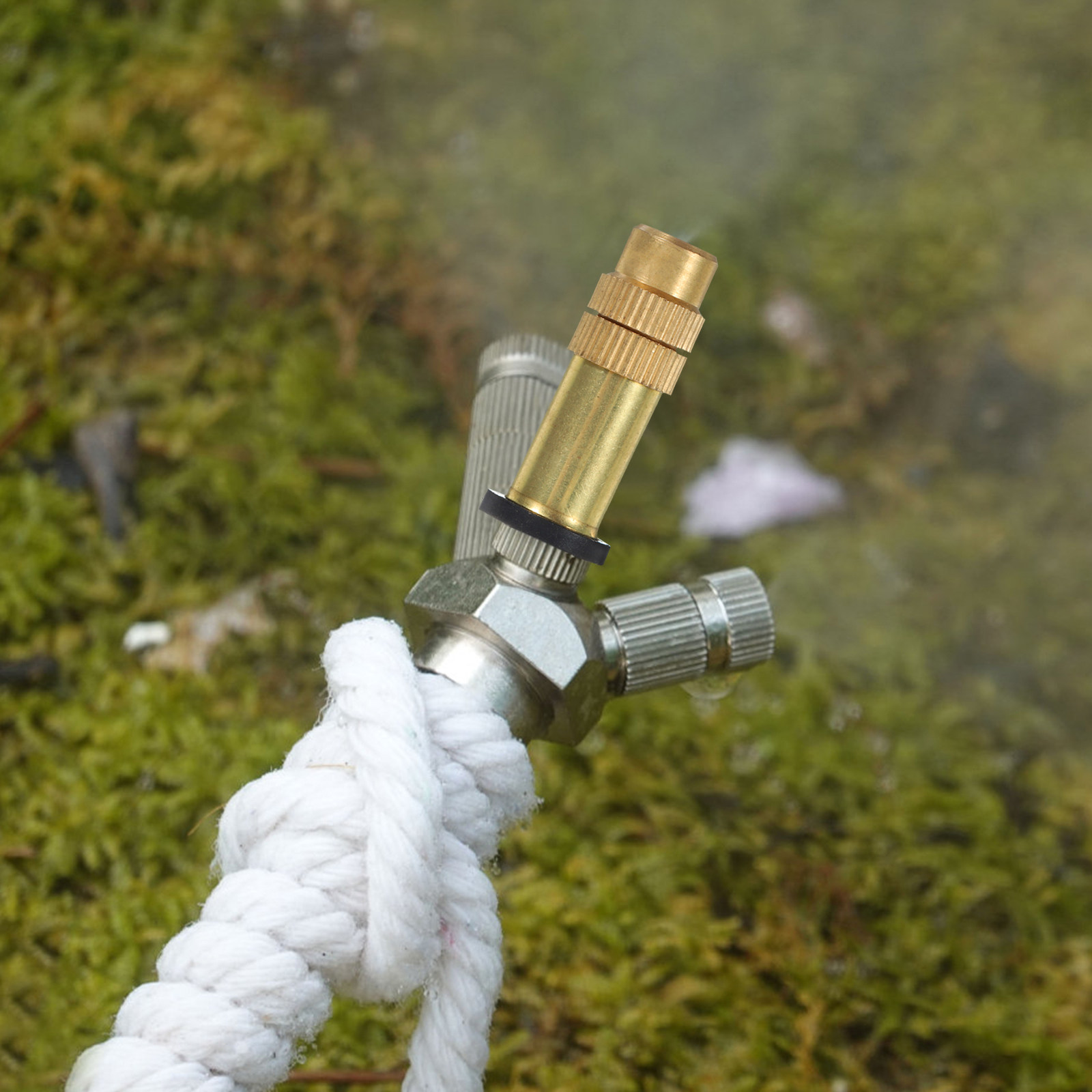 10個入り、自由に曲げられる設計の、高圧でミストを生成する調 - Nozzle Brass のレビューと価格