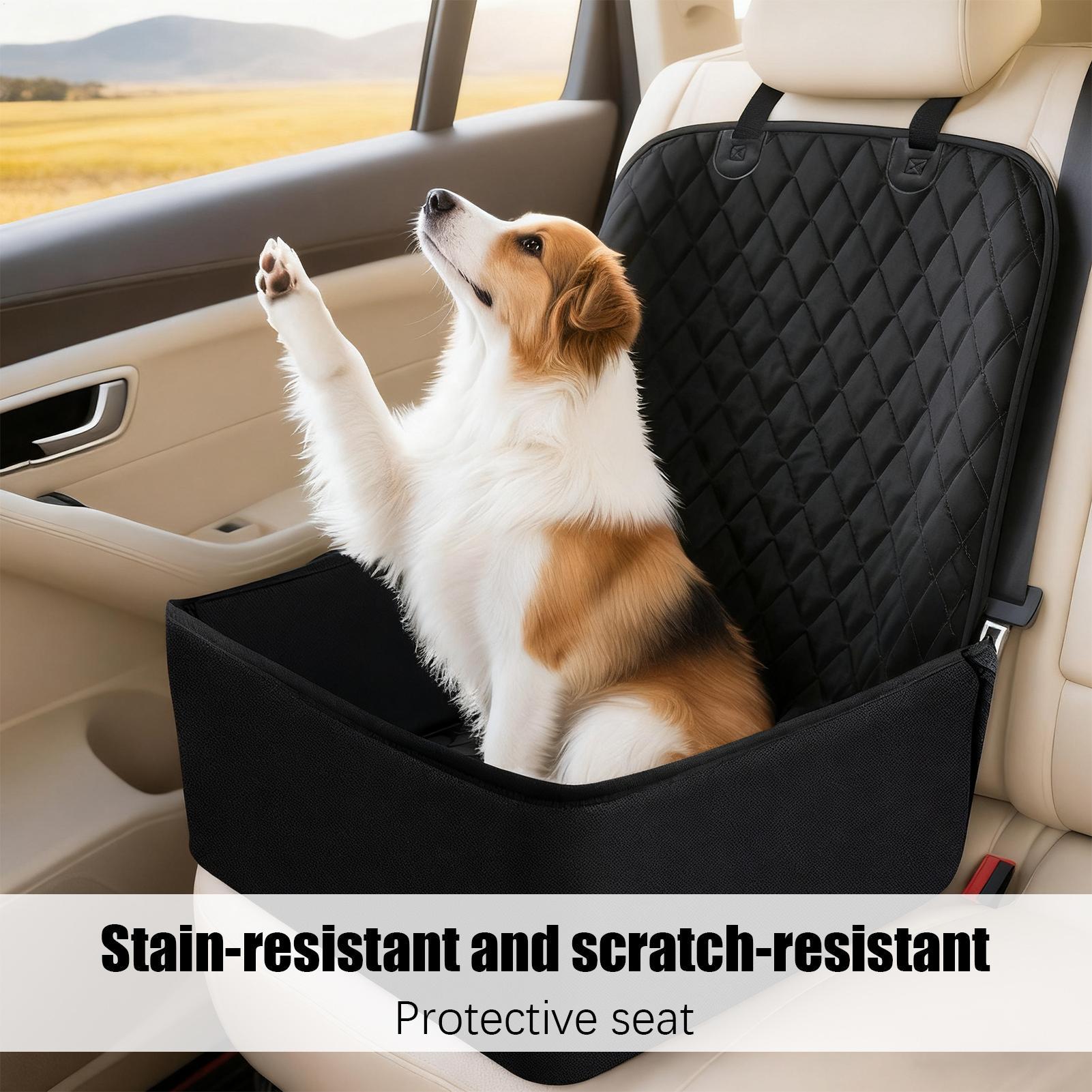 防水犬用ブースターカーシート、大型ペットシートカバー、車用、 - Carriage Bed のレビューと価格