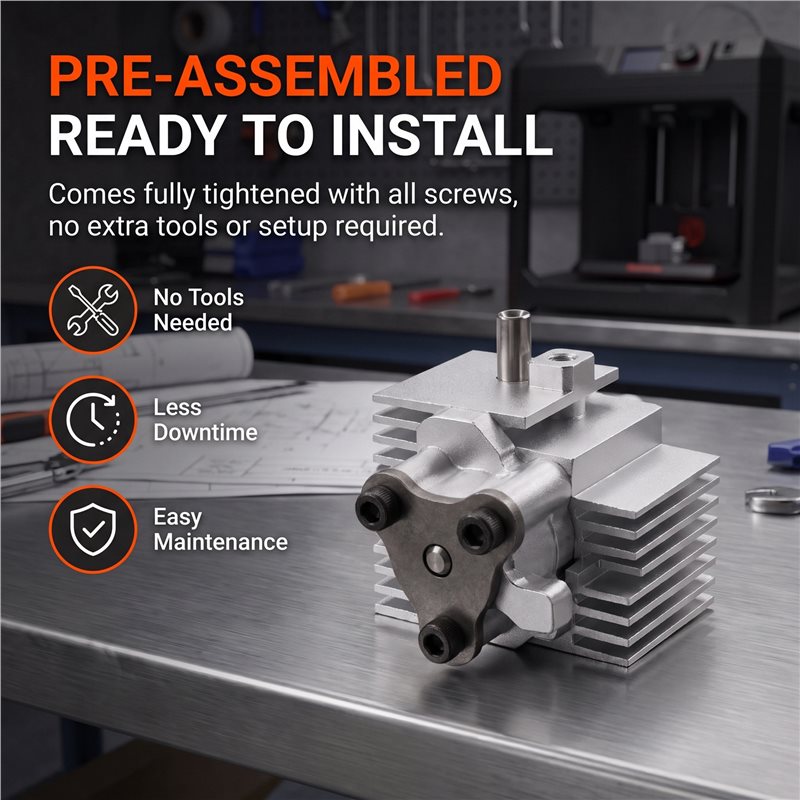 ABUO製：Anycubic Kobra S1 Comboに - Hotend Assembly のレビューと価格