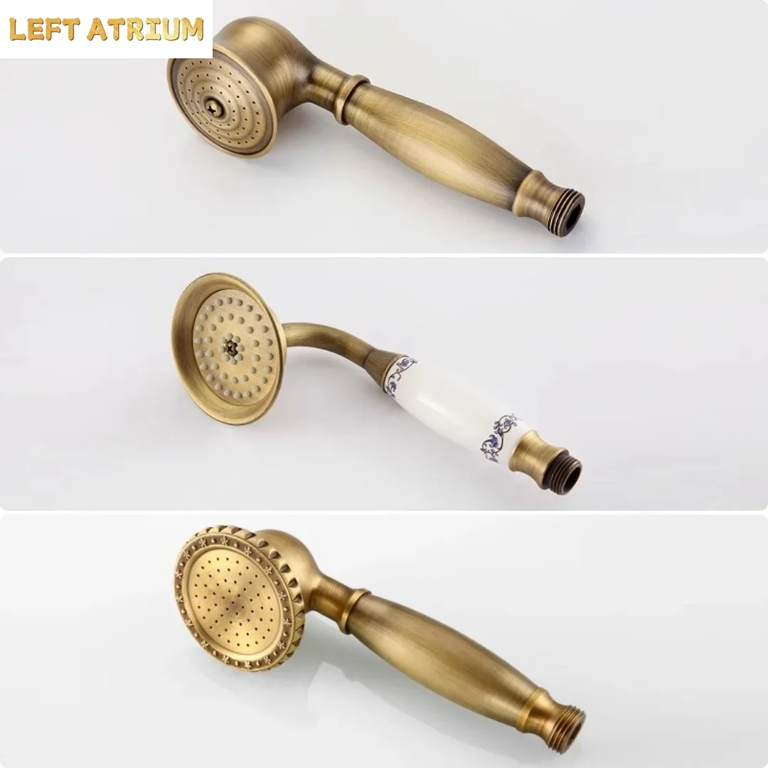 真鍮製のローズゴールドカラー、浴室用ハンドヘルドシャワーヘッ - Nozzle Brass のレビューと価格
