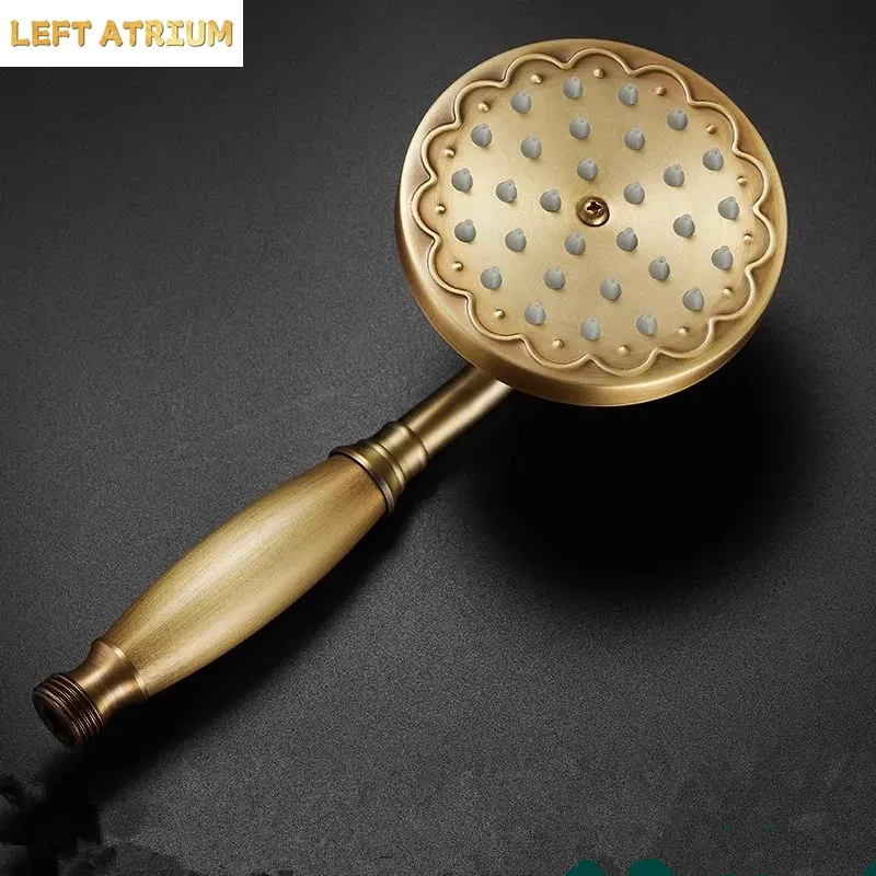 真鍮製のローズゴールドカラー、浴室用ハンドヘルドシャワーヘッ - Nozzle Brass のレビューと価格